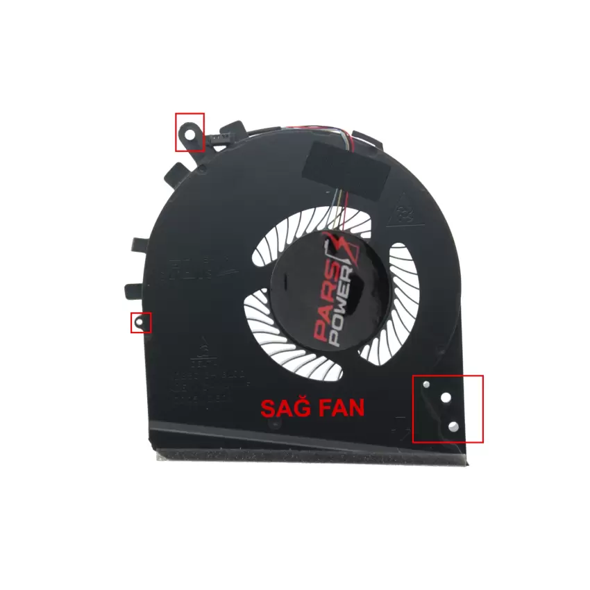 HP Gaming 15-dk1007nt (1U5S3EA) CPU Fan - İşlemci Fanı