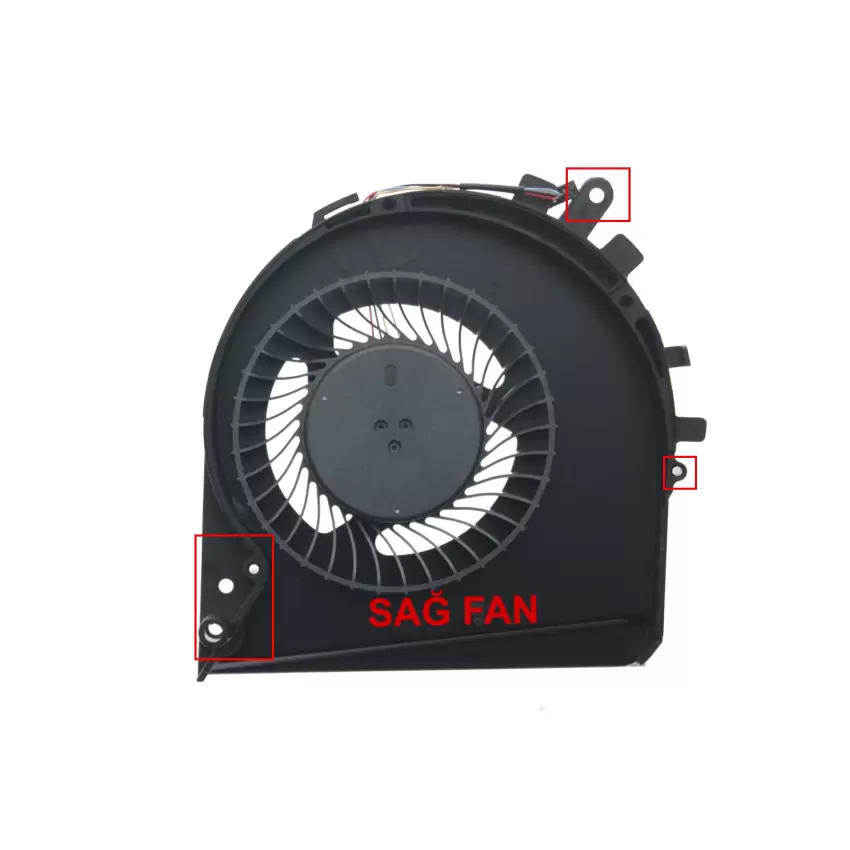 HP Gaming 15-dk1007nt (1U5S3EA) CPU Fan - İşlemci Fanı