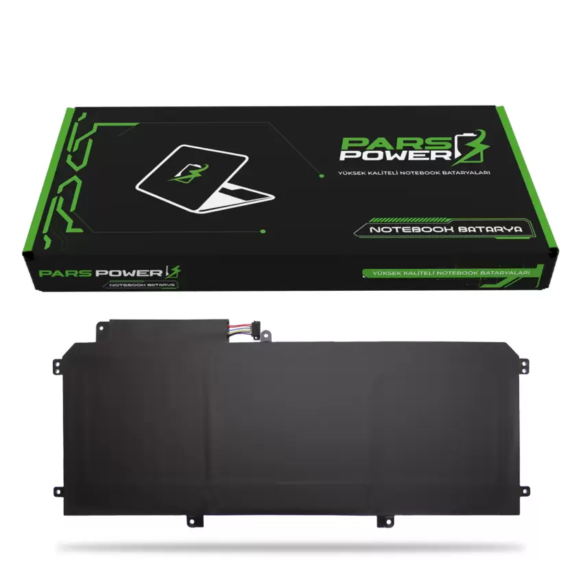 Asus ZenBook UX330UA-AH55, UX330UA-AH5Q Batarya - Pil (Pars Power)