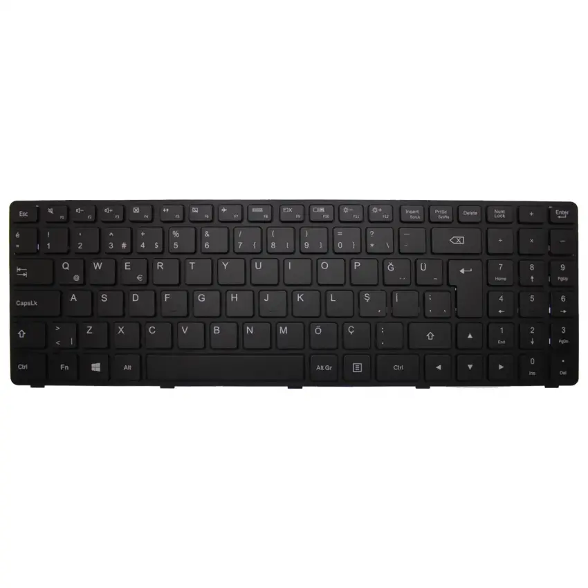 Lenovo 80S2005DTX Notebook Klavye (Siyah TR)