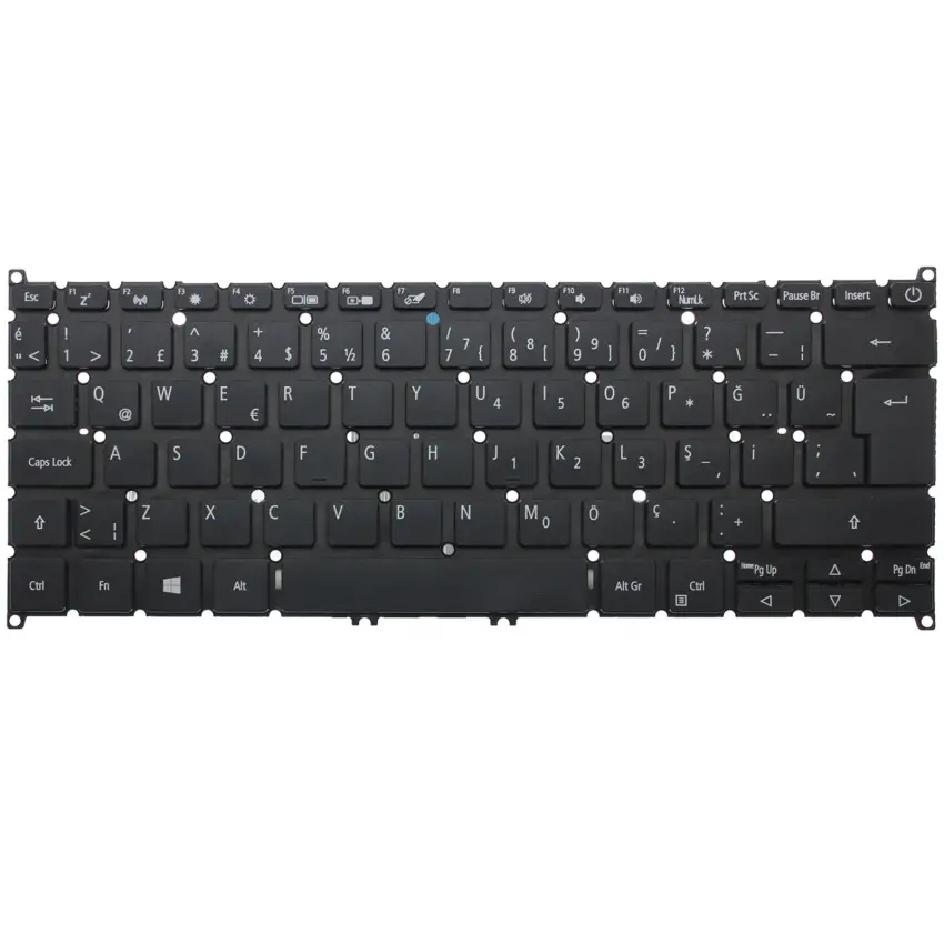 Acer Swift 3 SF314-58-33LA, SF314-58-34GL Klavye (Siyah TR)