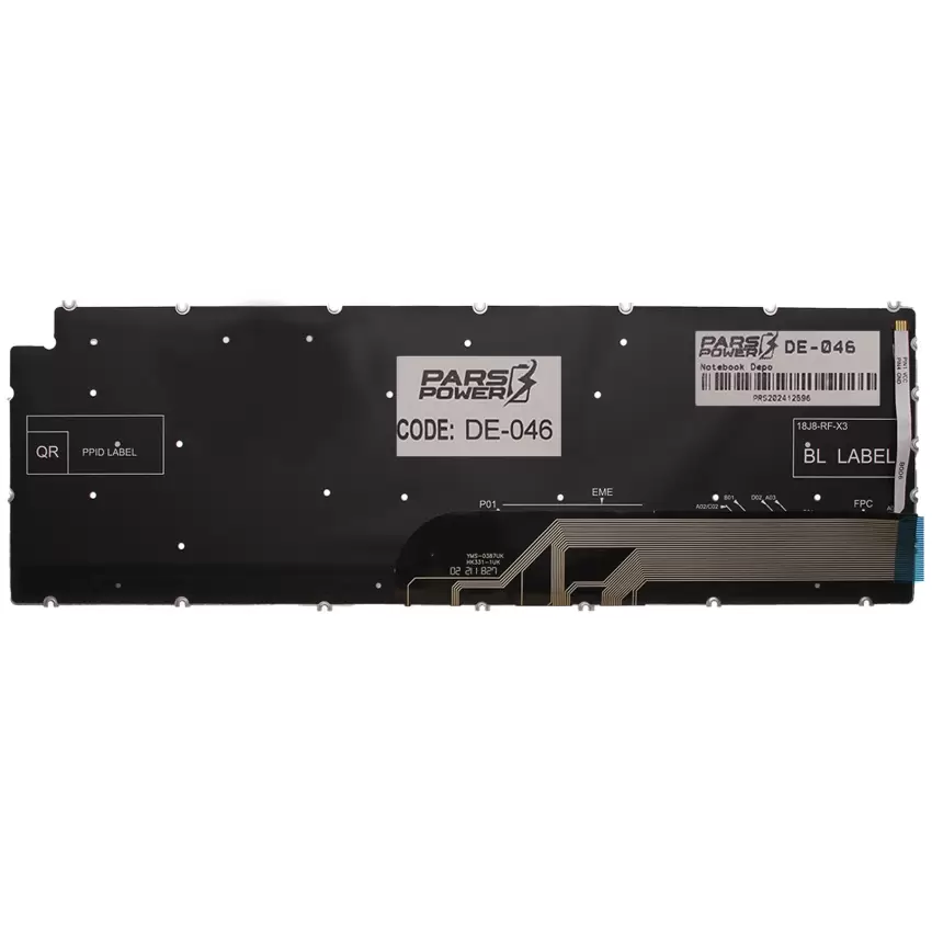 Dell inspiron G15 5511 Serisi Klavye Işıklı (Gümüş TR)