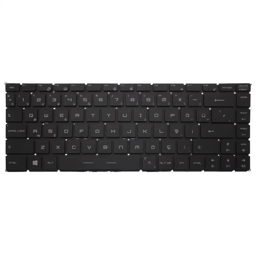 Msi GS65 Stealth Thin 8RF-419XTR Klavye Işıklı (Siyah TR)