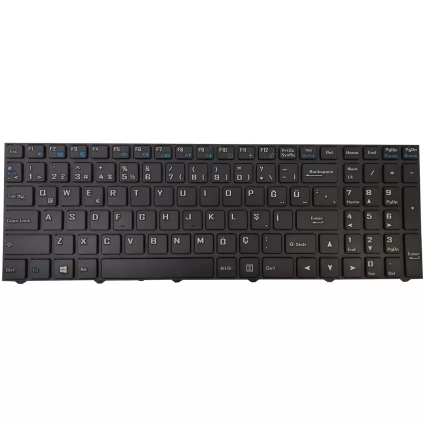 Gigabyte G5 MF-E2EE333SD Notebook Klavye (Siyah TR)