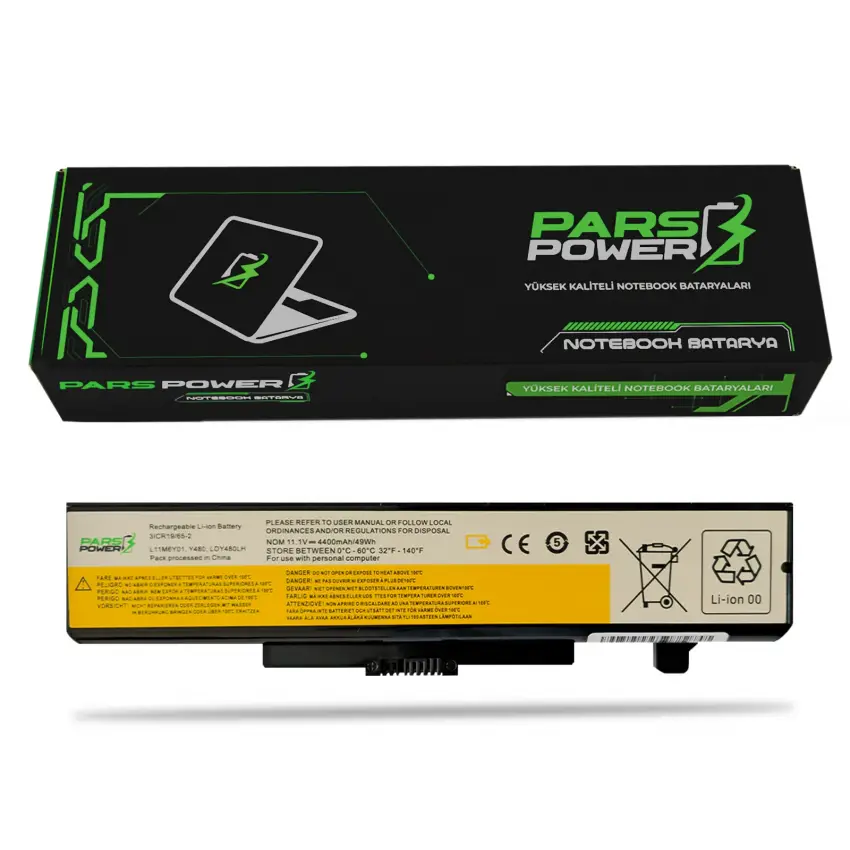 Lenovo ideaPad Z580 59-348015, 59-348018 Batarya - Pil (Pars Power)