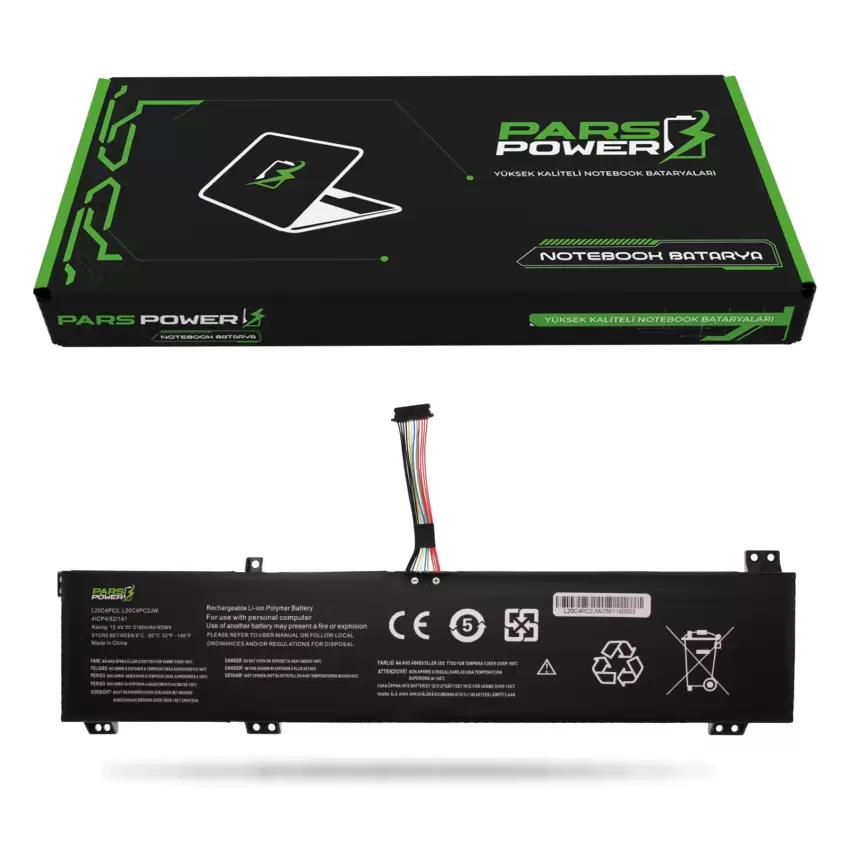 Lenovo Legion 5 82JM0012TX Batarya - Pil (Pars Power)