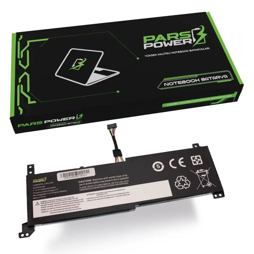 Lenovo IdeaPad 3 82RK00HPTX Batarya - Pil (Pars Power)