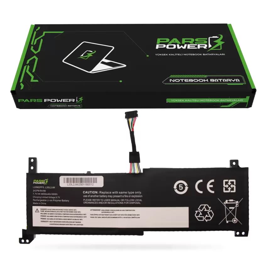 Lenovo Ideapad 1 82R400VPTX Batarya - Pil (Pars Power)