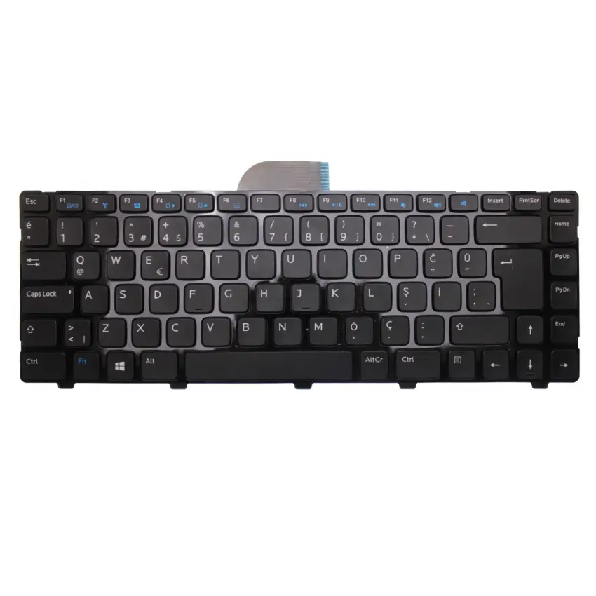 Dell RNN5P, X48YG Klavye Işıklı (Siyah TR)