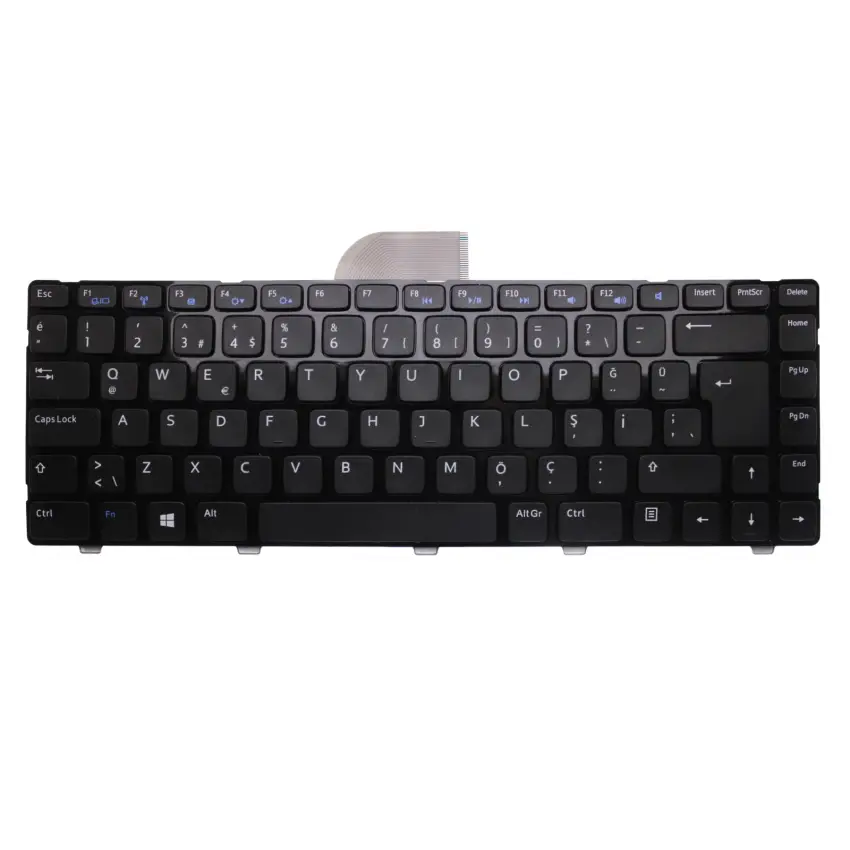 Dell inspiron 3421, 3437, 3660 Klavye (Siyah TR)