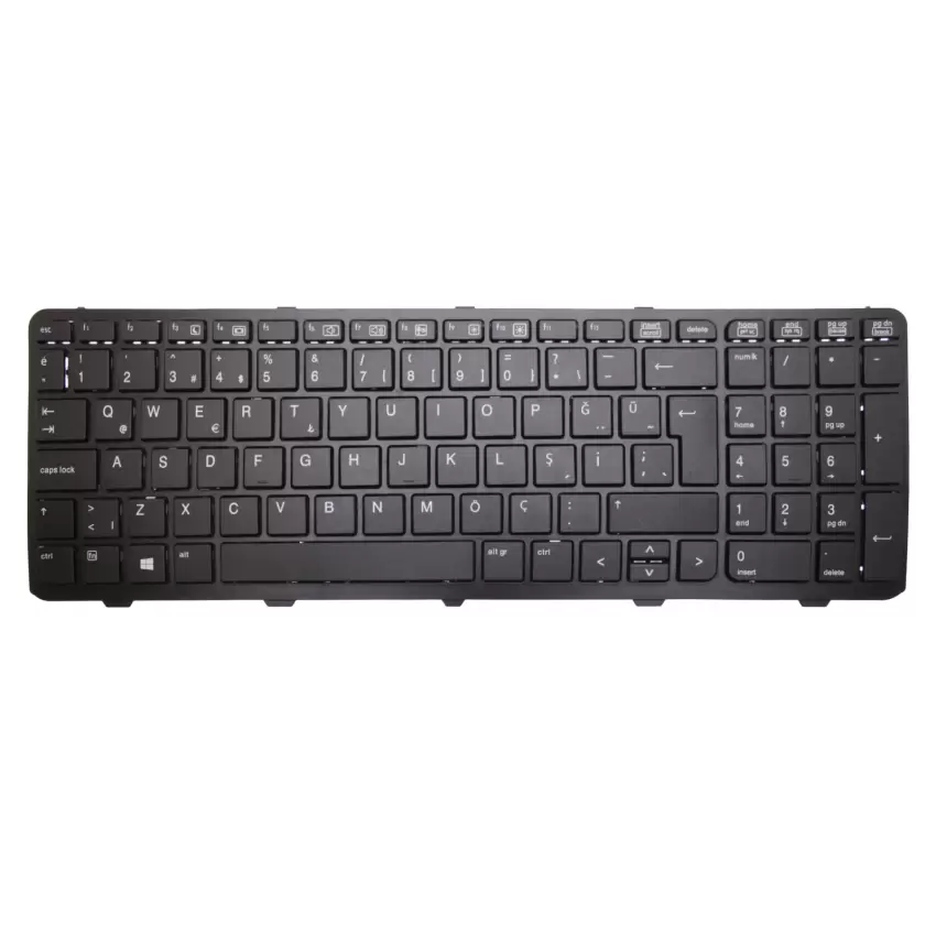 Hp ProBook 650 G1 P4T22EA, F1P85EA Notebook Klavye (Siyah TR)
