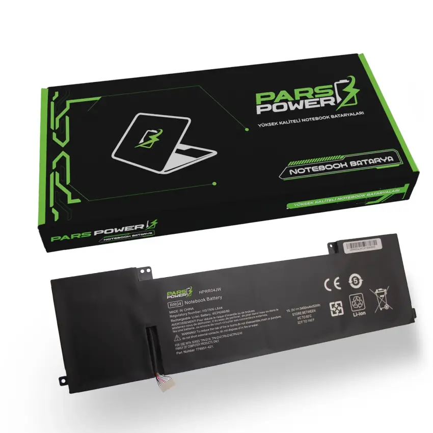 Hp Omen 15-5xxx, RR04XL, TPN-W111 Batarya - Pil (Pars Power)