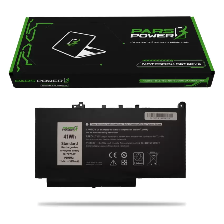 DELL 451-BBSY Uyumlu Batarya - Pil (Pars Power)