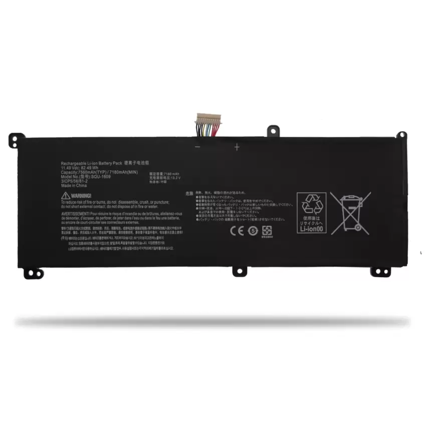 Casper Excalibur G780.1075-E5J0X Batarya - Pil