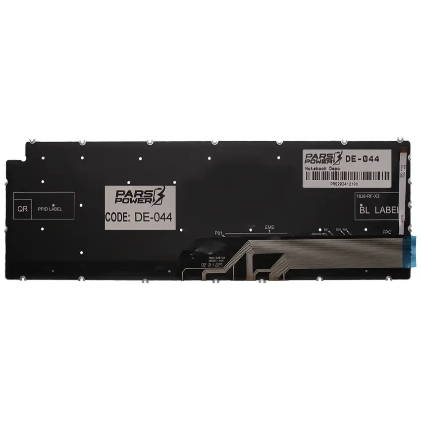 Dell Inspiron 5508, 15-5508, 15 5508 Klavye Işıklı (Siyah TR)