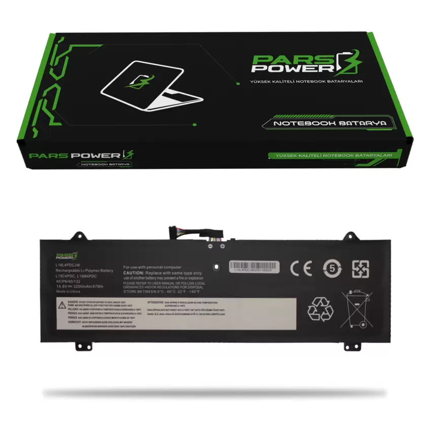Lenovo Yoga 7 5B10Z26485, SB10Z26481 Batarya - Pil (Pars Power)