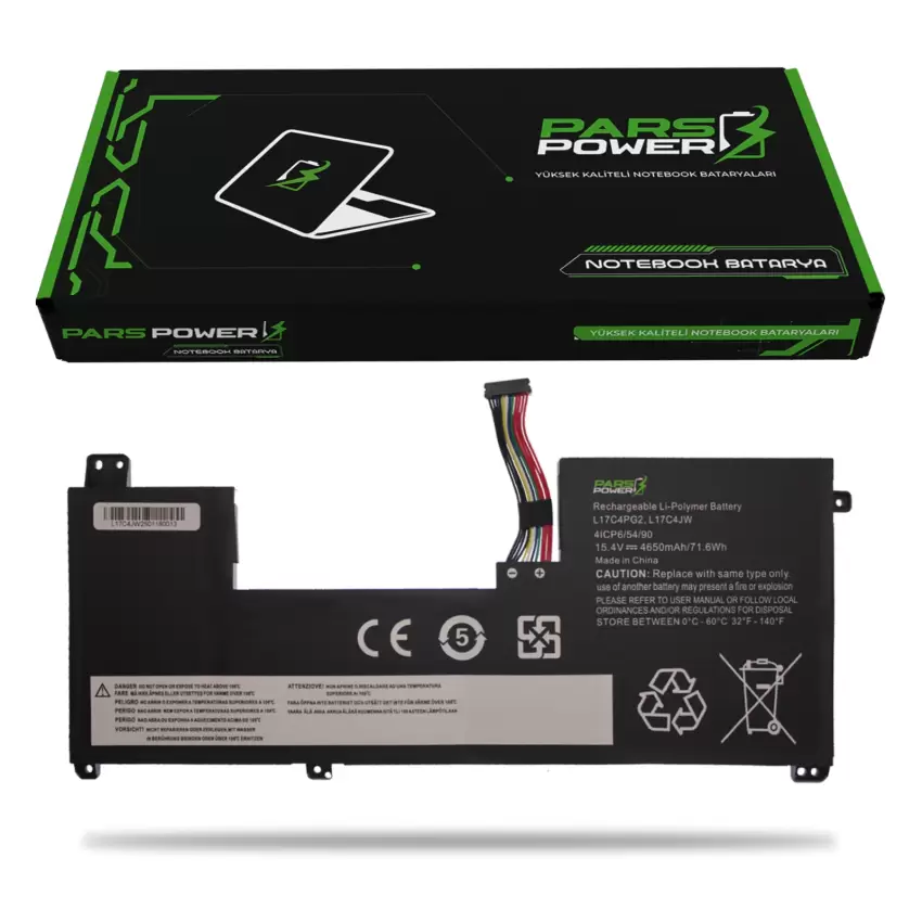 Lenovo Legion Y730-17ICH 81HG Batarya - Pil (Pars Power)