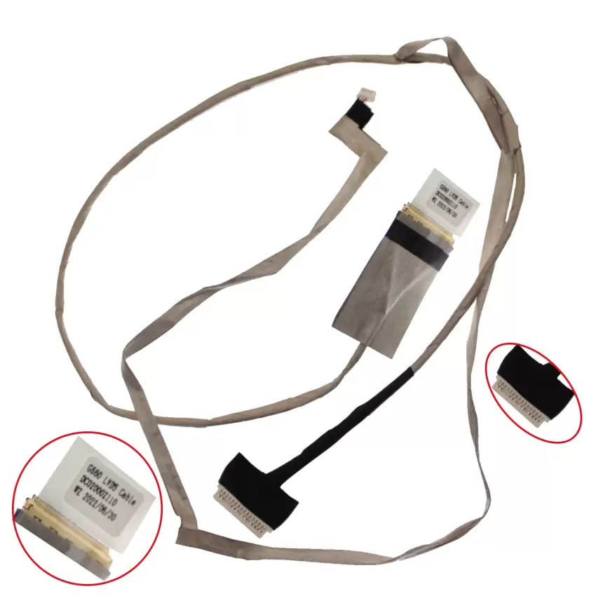 Lenovo G560, G560A, G560G, G565, G565A Lcd - Ekran Data Flex Kablosu