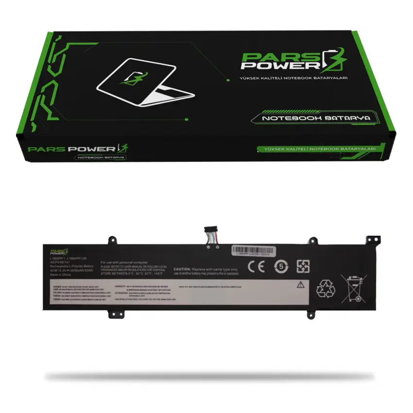 Lenovo Yoga 9-15IMH5 Type 82DE Batarya - Pil (Pars Power)
