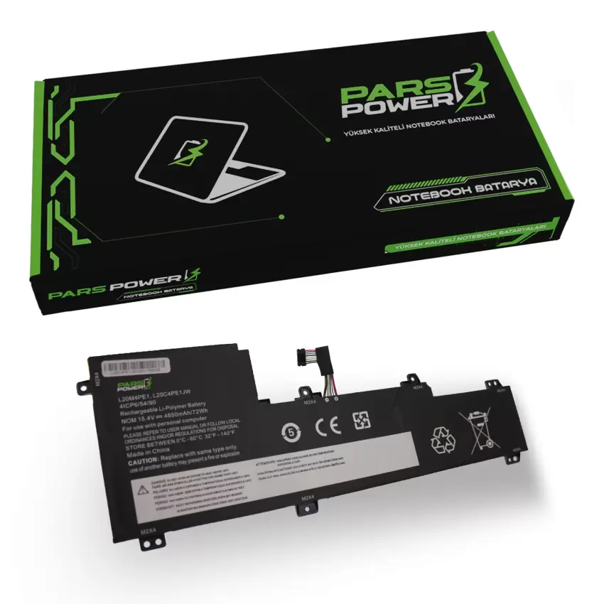 Lenovo IdeaPad 5 82L5007JTX Batarya - Pil (Pars Power)