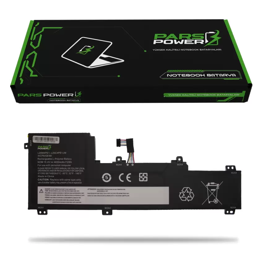 Lenovo IdeaPad 5 82L5007JTX Batarya - Pil (Pars Power)