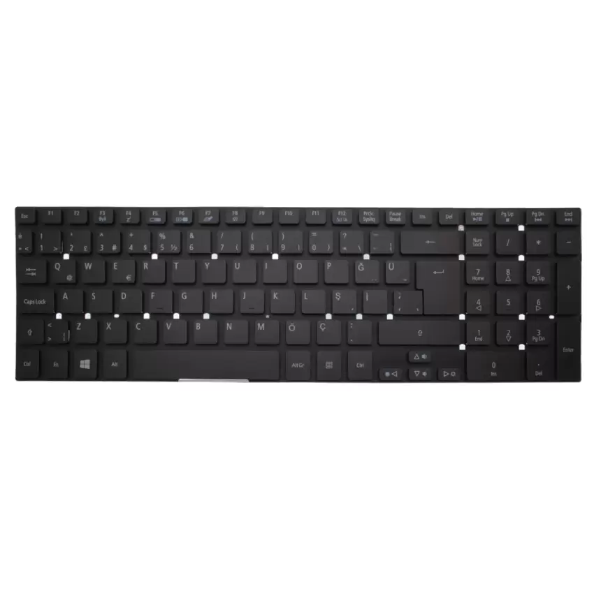 Acer Extensa EX2519, 2519-CBAN Notebook Klavye (Siyah TR)