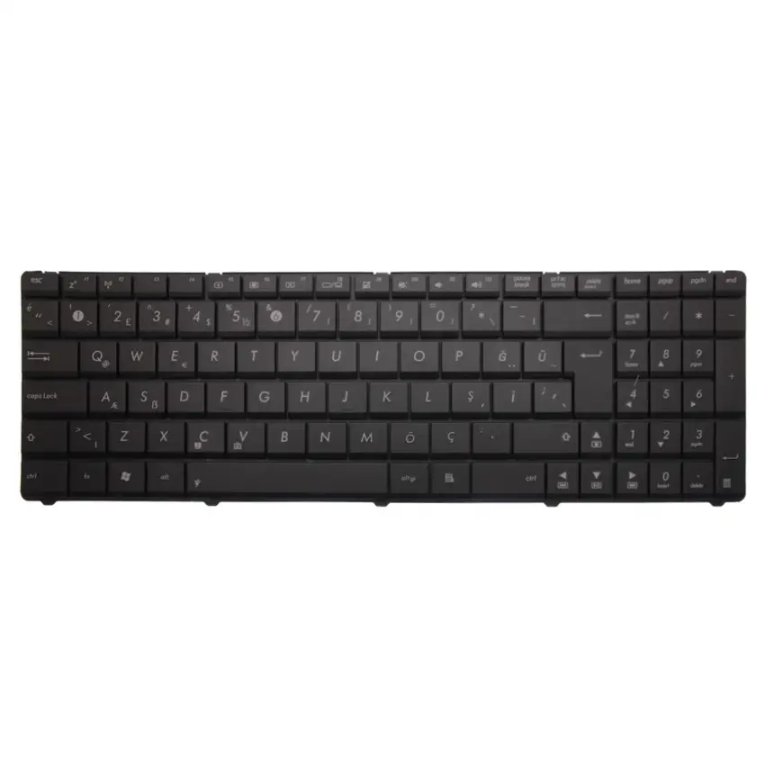 Asus 04GNV32KUS01-3, 04GNV33KTU00-3 Notebook Klavye (Siyah TR)