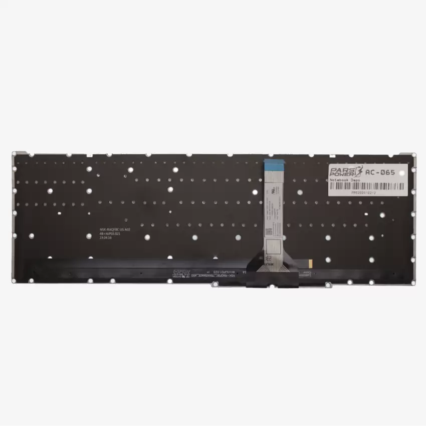 Acer Nitro 5 AN517-54-59KR, AN517-54-59VB Klavye Işıklı (Siyah TR)