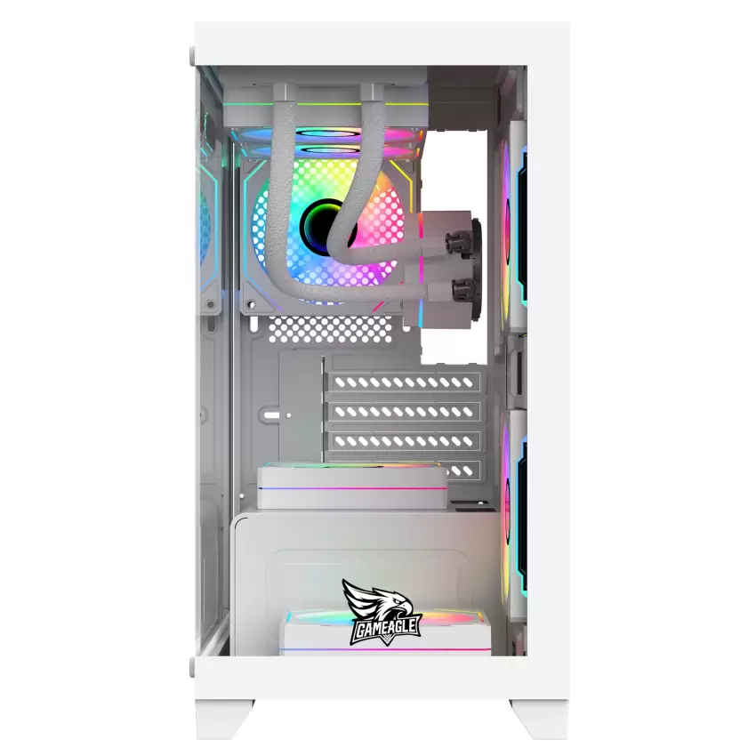Gameagle Tornado 5 Argb Fanlı Oyuncu Pc Kasası (Beyaz)