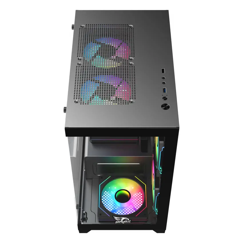 Gameagle Tornado 5 Argb Fanlı Gamer Bilgisayar Kasası (Siyah)