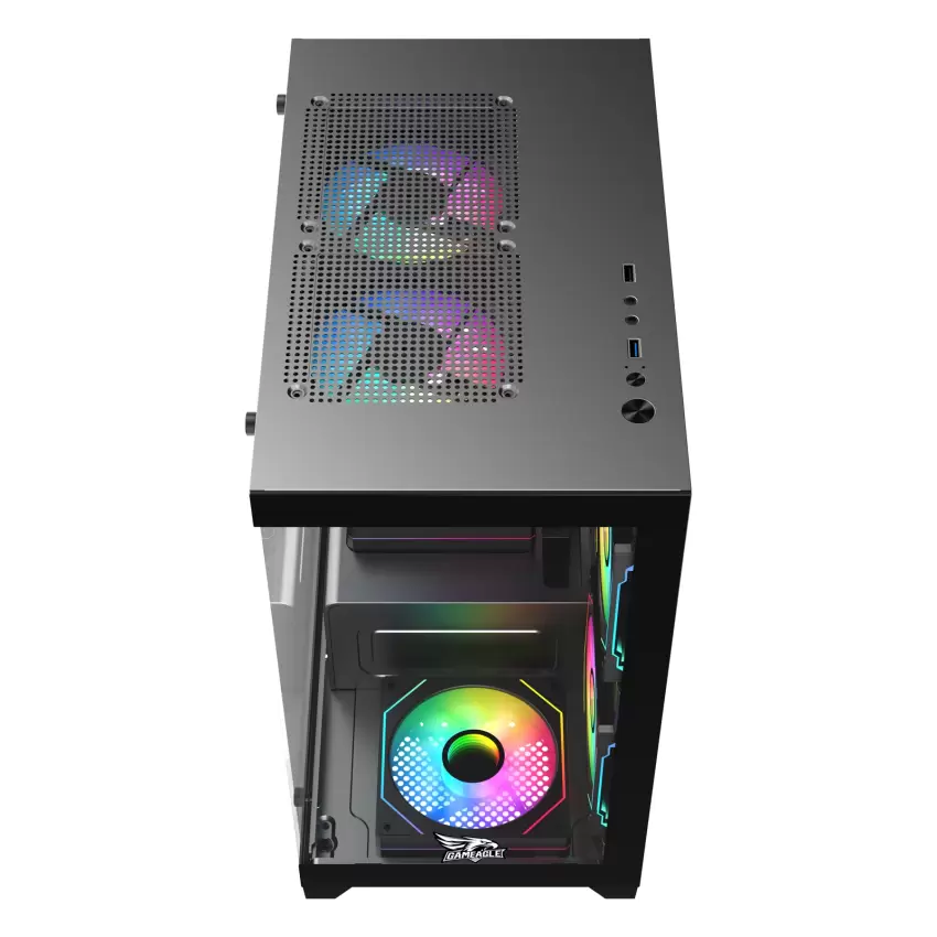 Gameagle Tornado 5 Argb Fanlı Gamer Pc Kasası (Siyah)