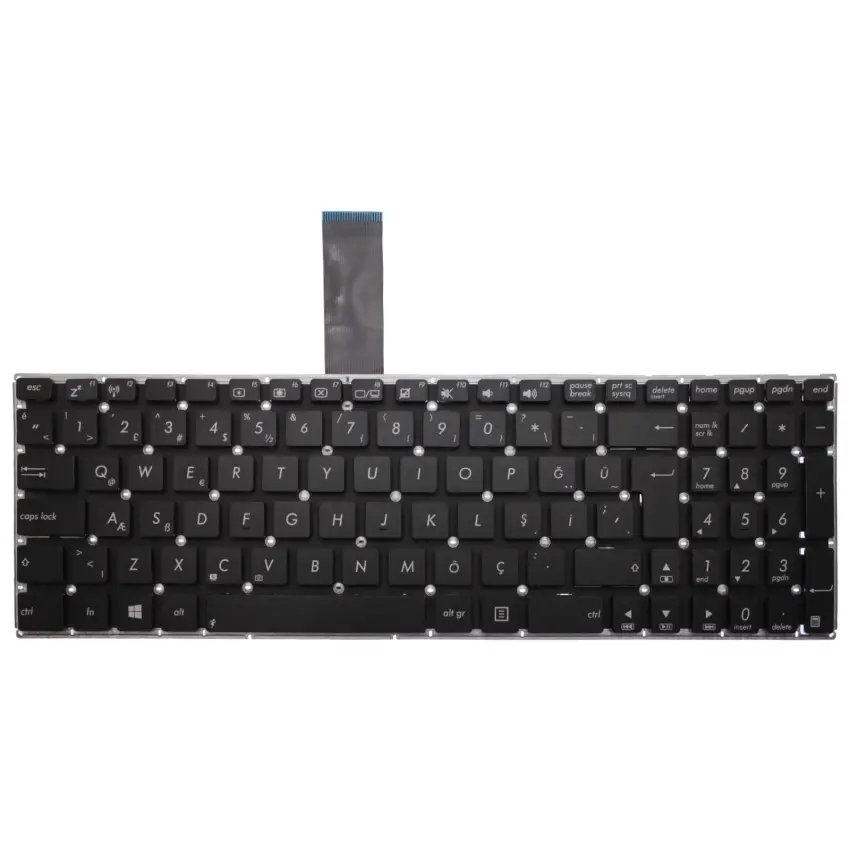 Asus R550CB, V550CB, S550CB Notebook Klavye (Siyah TR)