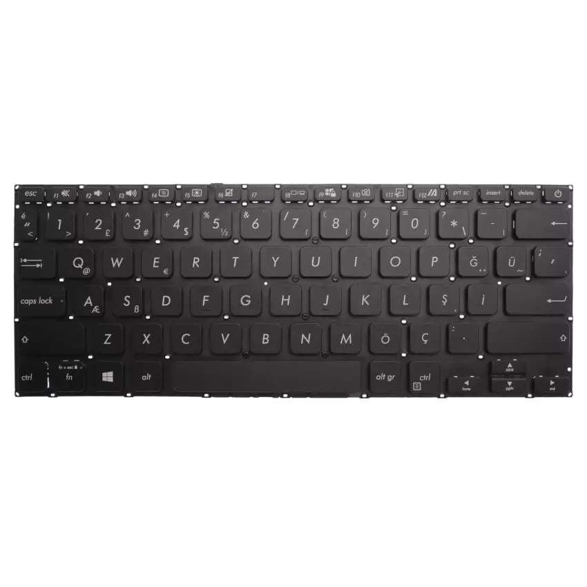 Asus VivoBook 14 X409FJ, X409FA, X409DJ Klavye (Siyah TR)