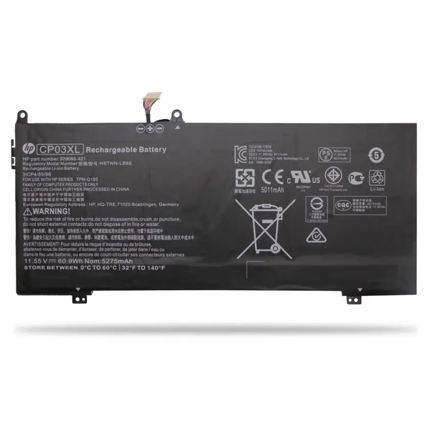 Hp HPCP03XL Batarya - Pil