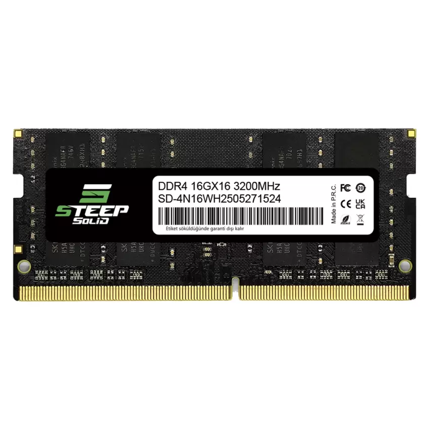 Step Solid DDR4 16GB 3200MHz 1.2v CL22 Notebook Ram