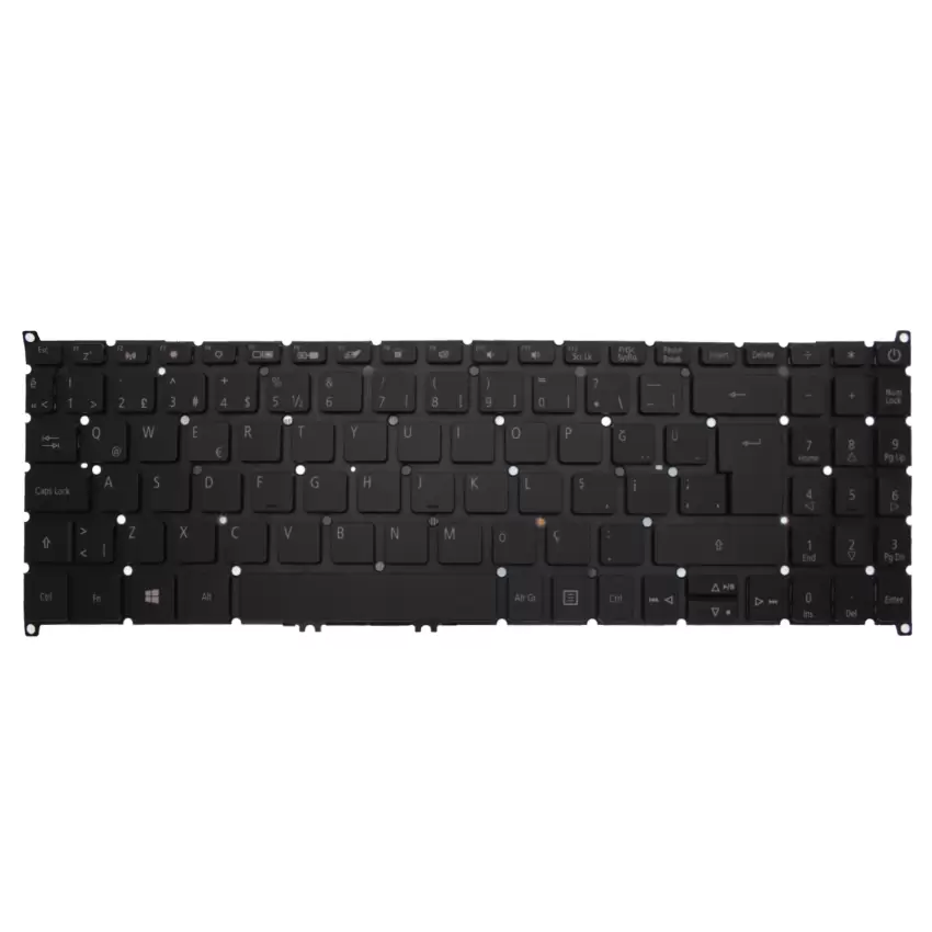 Acer Aspire PK132MD1A13, 6B.HEKN2.014 Klavye (Siyah TR)
