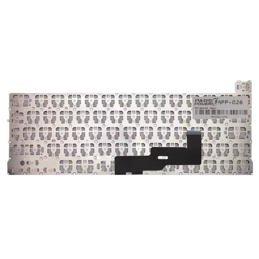 Apple MacBook Pro 13 M1 A2338 2020 Klavye Işıklı (Siyah TR)