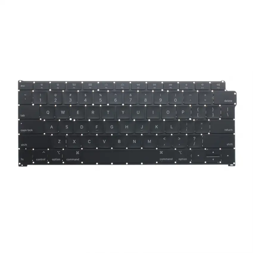 Apple MacBook Air 13 A1932 2018, 2019 Klavye (Siyah US)