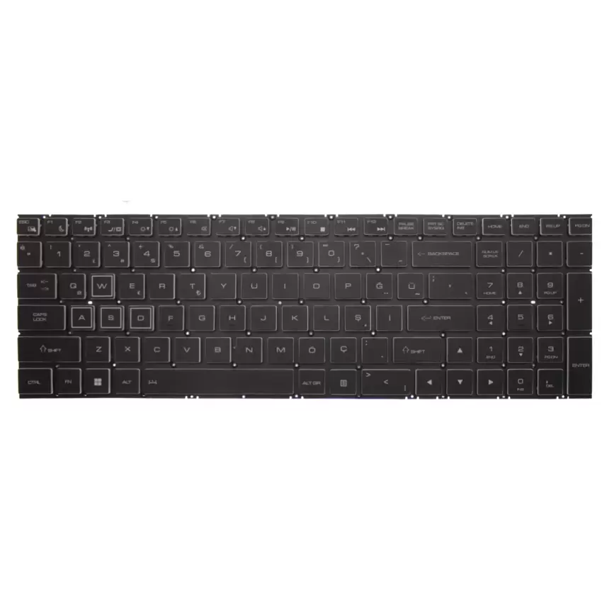 Casper Excalibur AENL5U00010 Klavye Işıklı (Siyah TR)