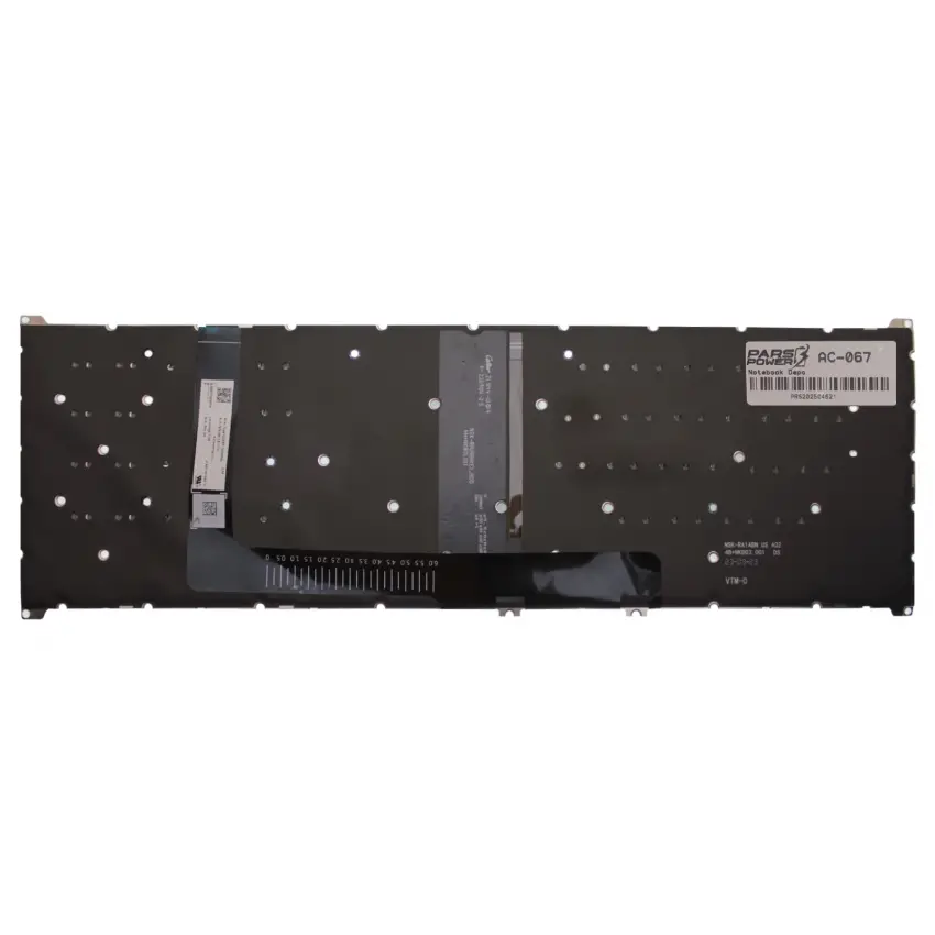 Acer TravelMate P2 TMP215-54-53Z1 Klavye Işıklı (Siyah TR)