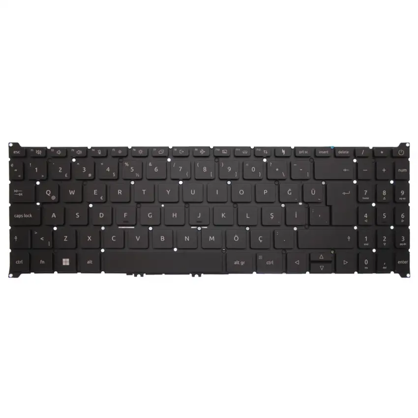 Acer Aspire 3 A315-59G-57NU Klavye Işıklı (Siyah TR)