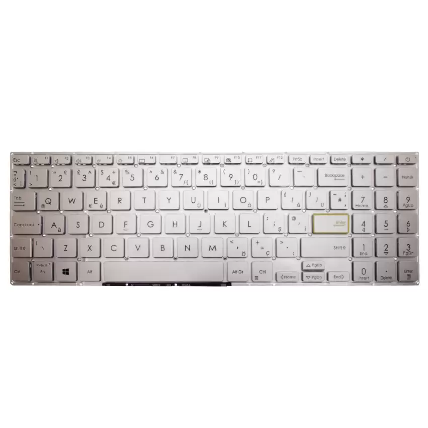 Asus AS-165 Klavye (Gümüş TR)