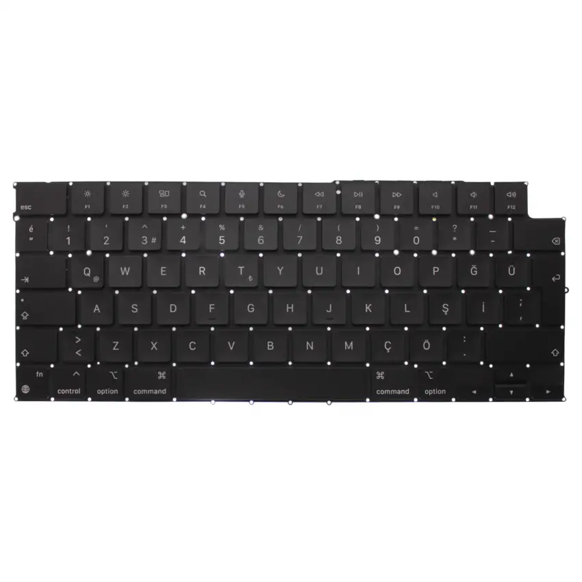 Apple MacBook Air 13 A3114 2024 EMC 8612 Klavye (Siyah TR)