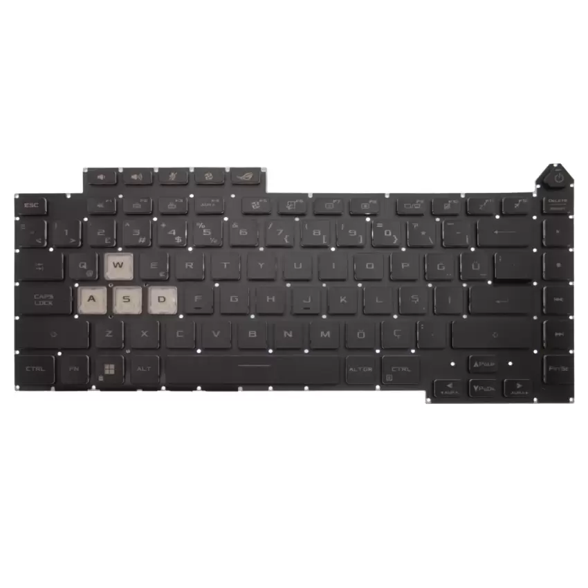 Asus Rog Strix G15 Serisi Klavye Işıklı (Siyah TR)