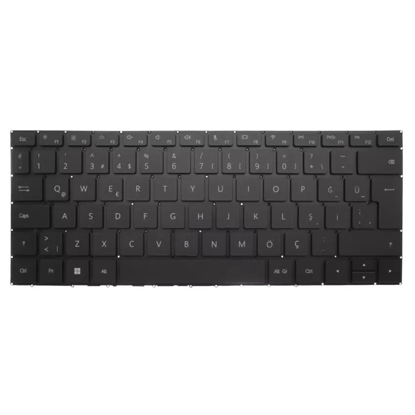 Huawei Matebook 2H-BCBTQH80111 Klavye Işıklı (Siyah TR)