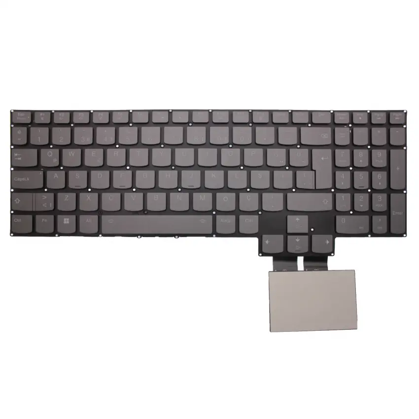 Lenovo Legion Y750-15IMH Serisi Klavye Işıklı (Füme TR)