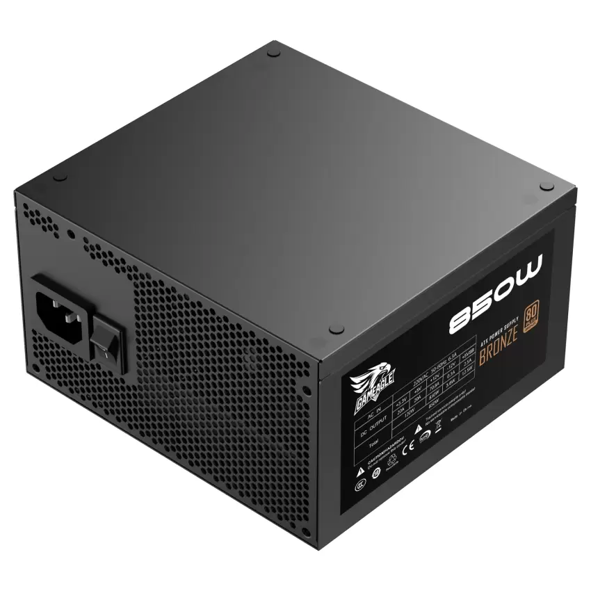 Gameagle 850W 80+ Bronz Power Supply (Siyah)