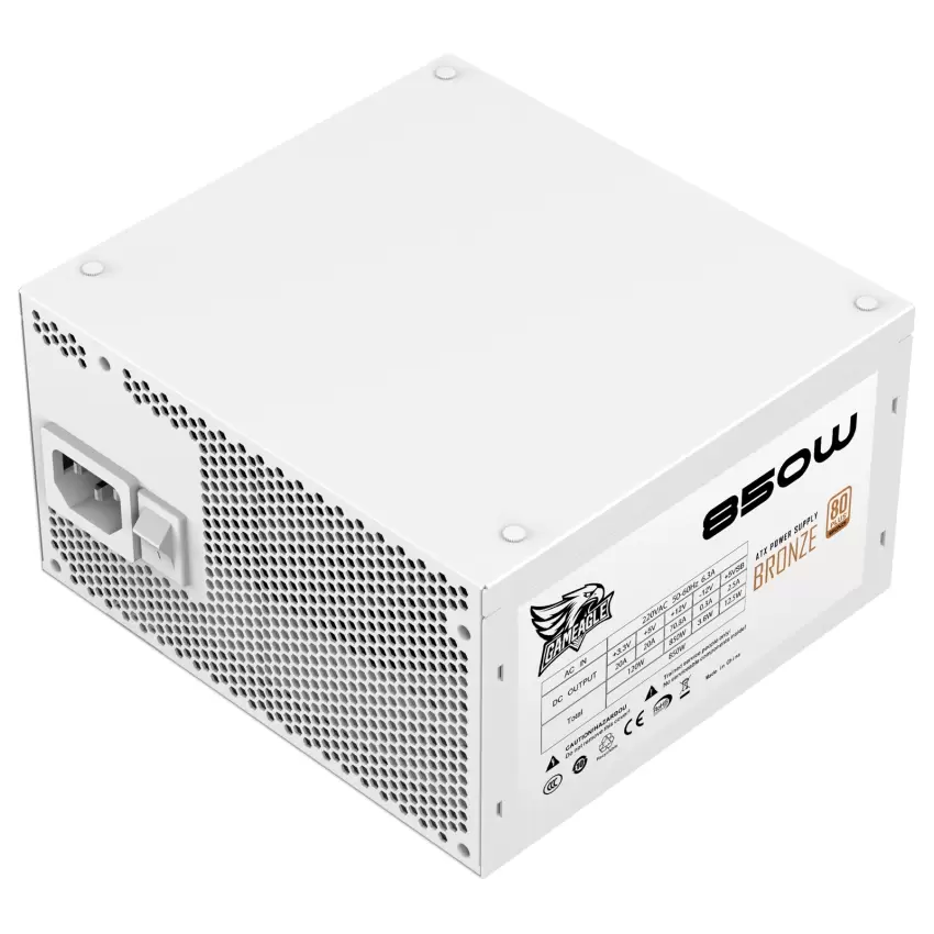 Gameagle 850W 80+ Bronz Power Psu (Beyaz)