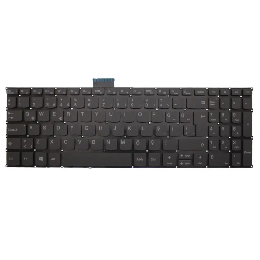 Lenovo Ideapad 5-15ıtl05 Type 82fg Klavye (Füme TR)