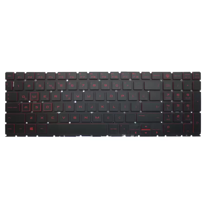 Hp OMEN 15-dc Serisi Klavye Işıklı (Siyah TR)